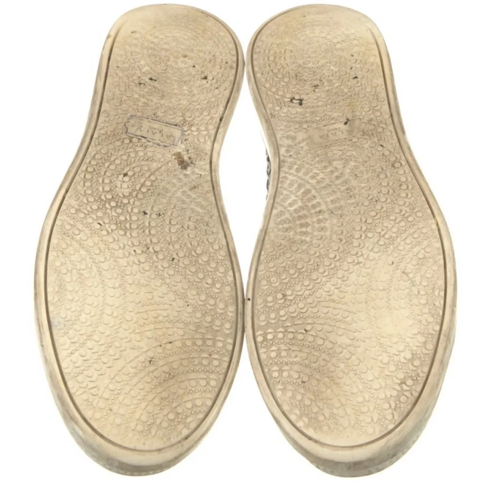 ALAÏA Black Laser-Cut Leather Sneakers | IT 38 (US 8) | Designer Sneakers - Picture 5 of 5